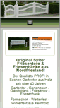 Mobile Screenshot of holzwerkstatt-mazur.de