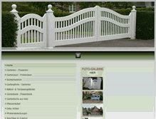 Tablet Screenshot of holzwerkstatt-mazur.de